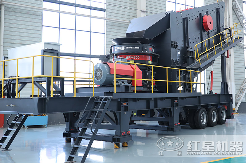 轮胎式移动破碎机