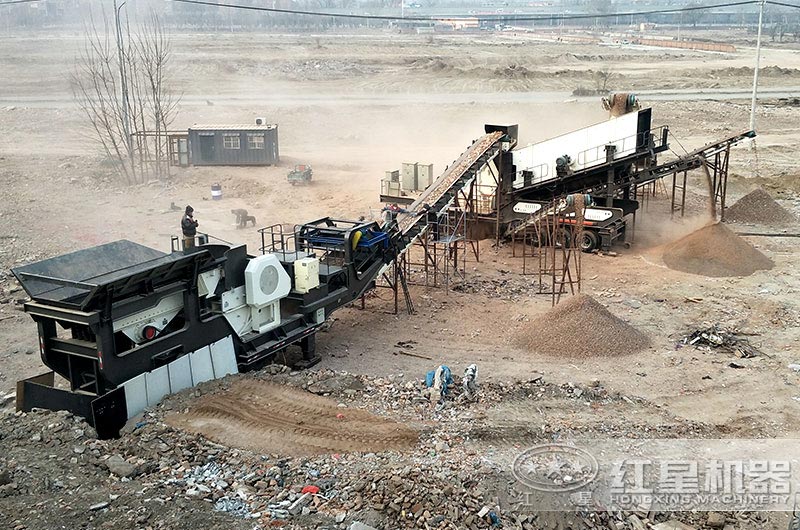 河北保定客户建筑垃圾处理现场 河北保定客户建筑垃圾处理现场