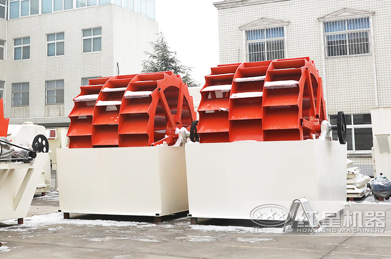 洗沙机现场实拍图 洗沙机现场实拍图