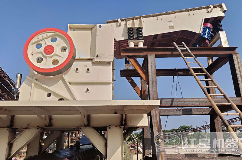 给料机+颚式破碎机 给料机+颚式破碎机