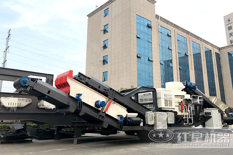 圆锥破移动破碎机:层压破碎针片状少