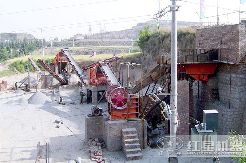 砂石生产现场 砂石生产现场