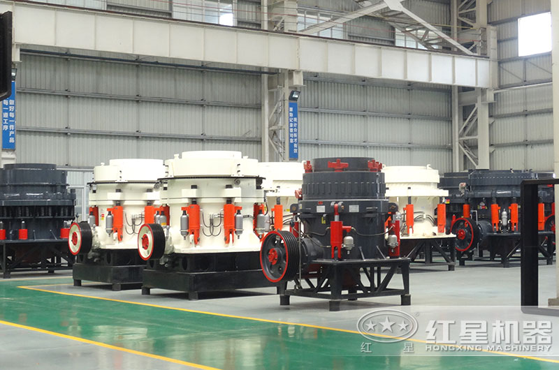 圆锥破碎机车间实拍图 圆锥破碎机车间实拍图