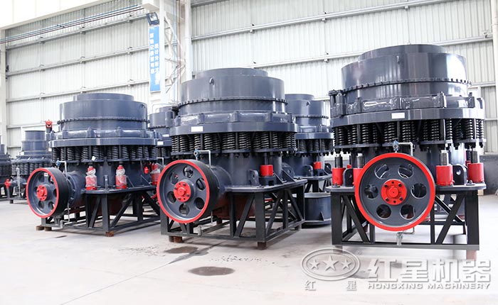 1750圆锥破碎机车间现货实拍图