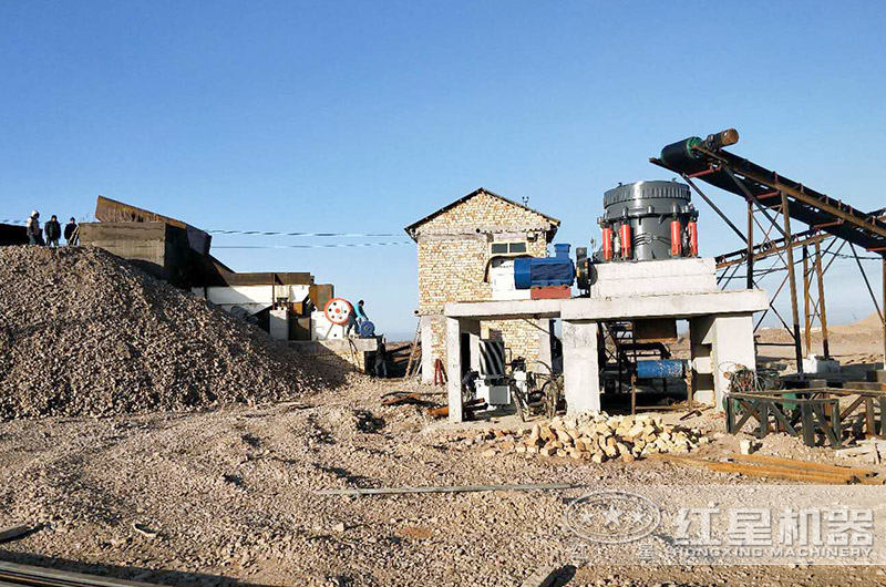 石子破碎机生产现场 石子破碎机生产现场